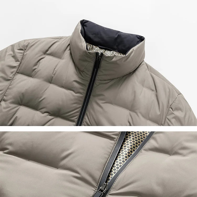 Stand Collar Puffer Jacket
