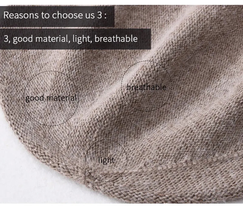 Cozy Knit Wool Beanie