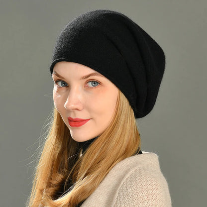 Cozy Knit Wool Beanie