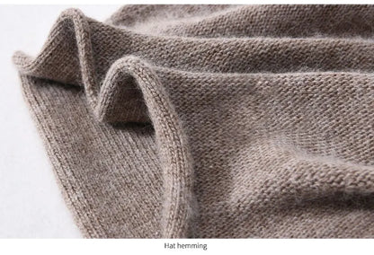 Cozy Knit Wool Beanie