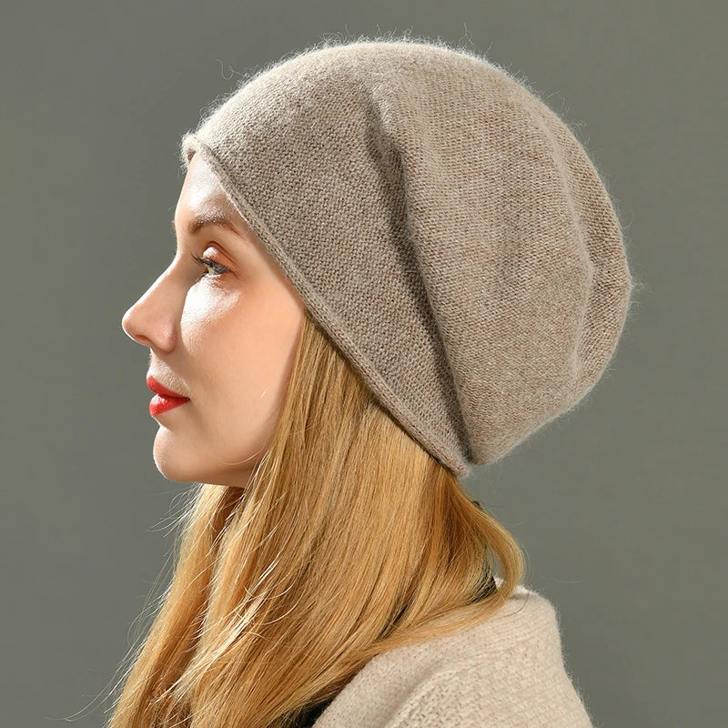 Cozy Knit Wool Beanie