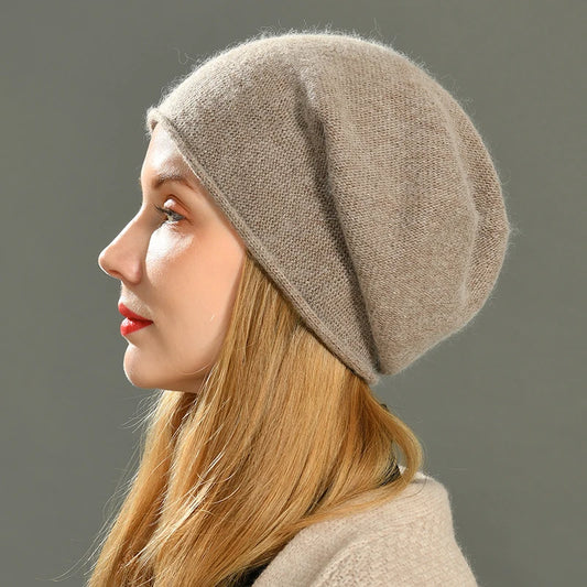 Cozy Knit Wool Beanie