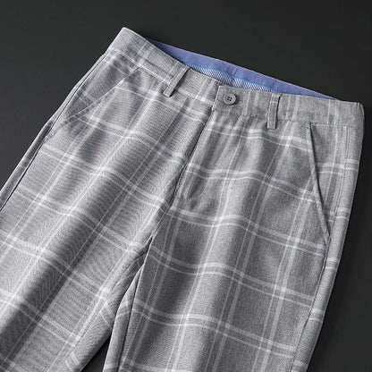 Classic Checkered Dress Pants