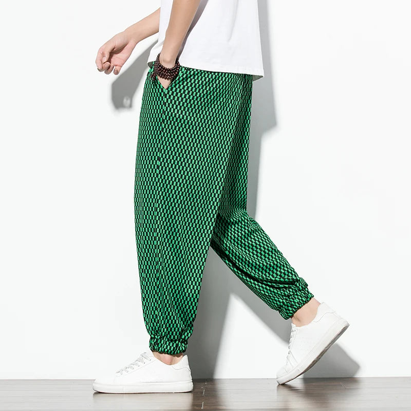 Checkered Joggers
