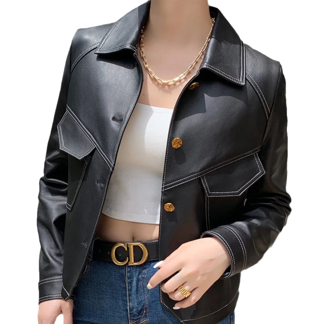 Burris Faux Leather Jacket
