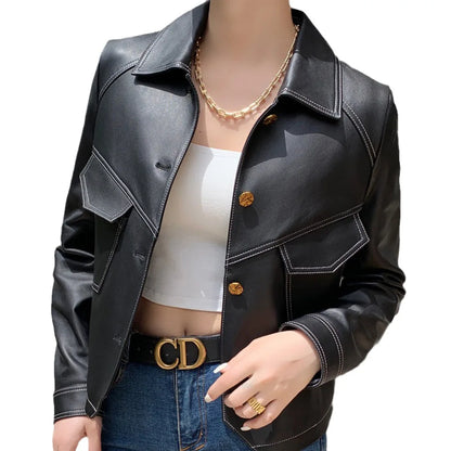 Burris Faux Leather Jacket