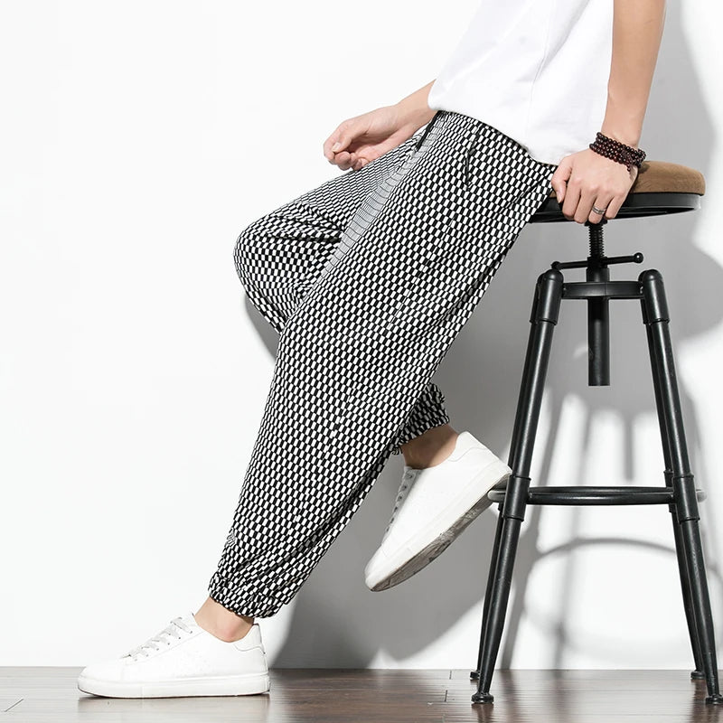 Checkered Joggers