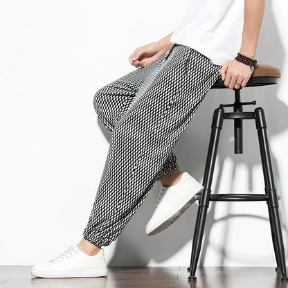Checkered Joggers