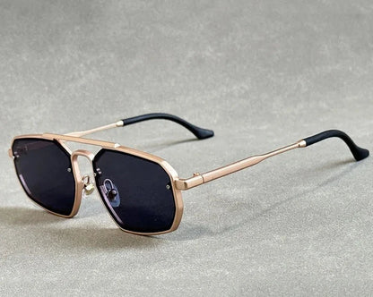 Geometric Retro Sunglasses
