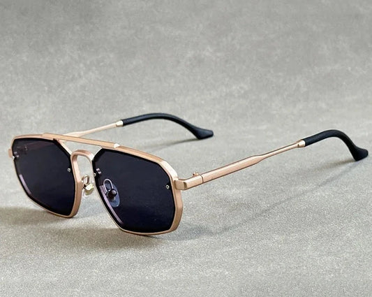 Geometric Retro Sunglasses