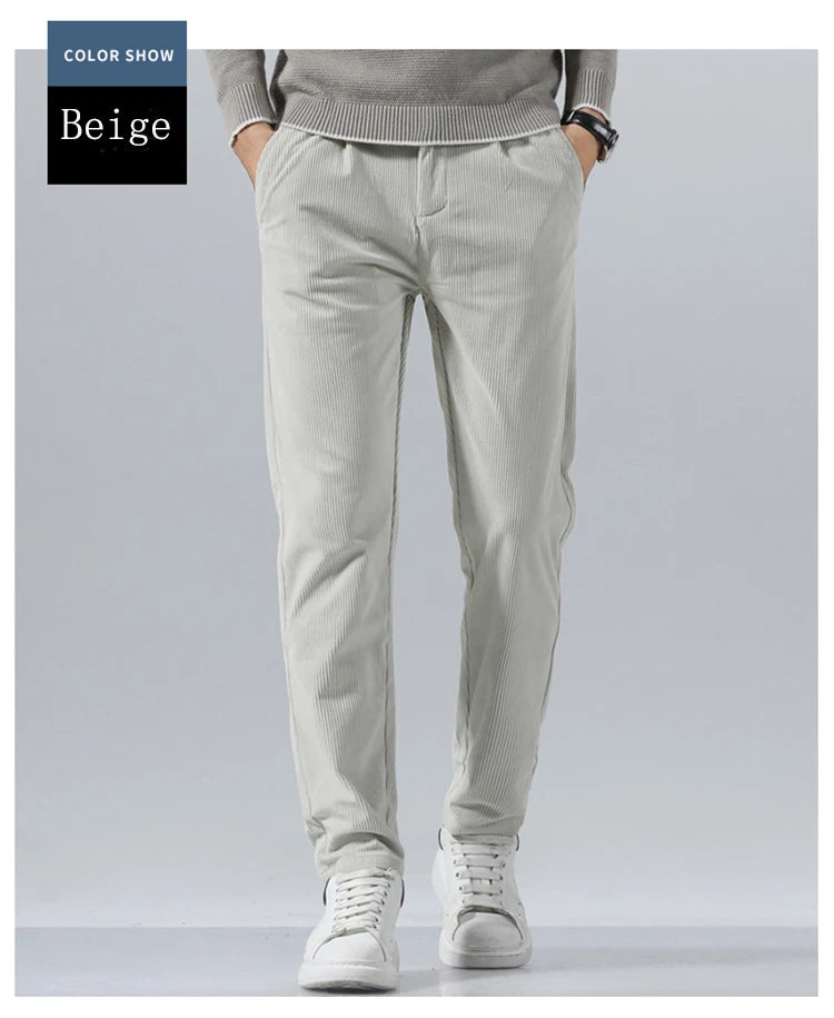 Corduroy Stretch Pants