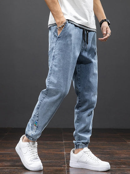 Streetwise Denim Joggers