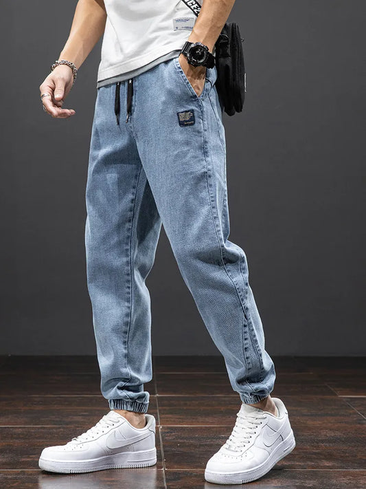 Streetwise Denim Joggers