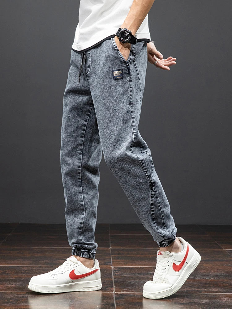 Streetwise Denim Joggers