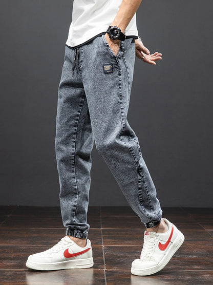 Streetwise Denim Joggers