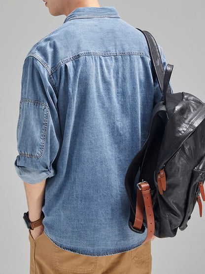 Denim Button Up