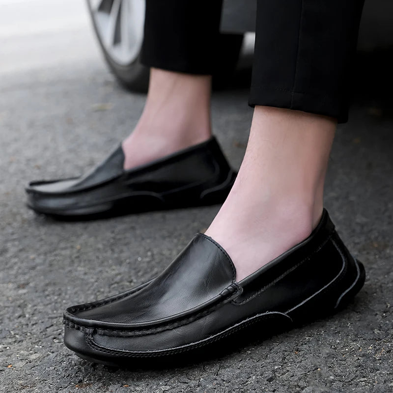 Genuine Leather Gentleman's Loafer
