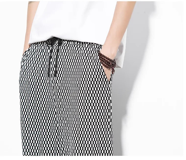 Checkered Joggers