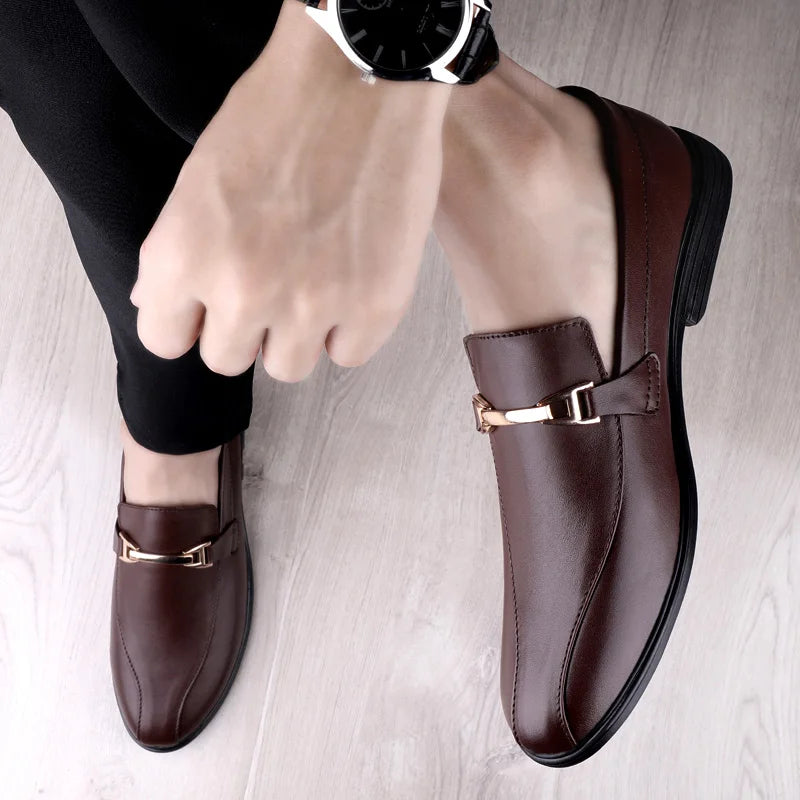 Genuine Leather Loafers