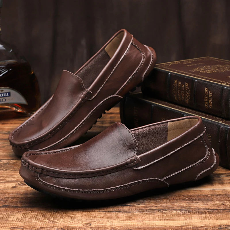 Genuine Leather Gentleman's Loafer