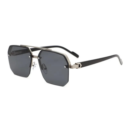 Rimless Gradient Sunglasses