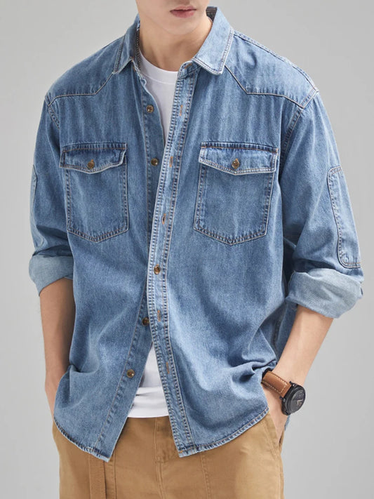 Denim Button Up