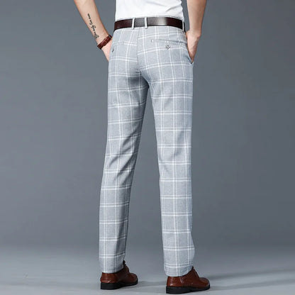 Classic Checkered Dress Pants