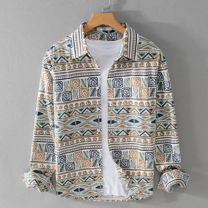 Casual Bohemian Long Sleeved Shirt