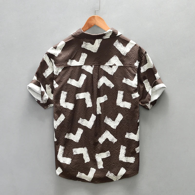 GeoPrint Casual Shirt