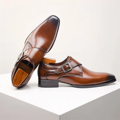 Cow Leather Strap Shoes