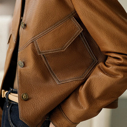 Burris Faux Leather Jacket