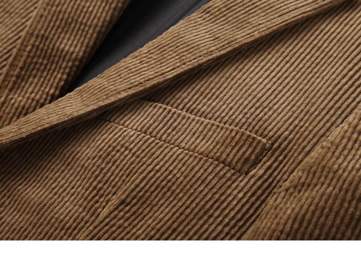 Tailored Corduroy Blazer