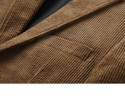 Tailored Corduroy Blazer
